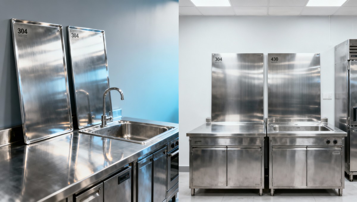 Stainless Steel Sheet for Kitchen: 304 or 430?