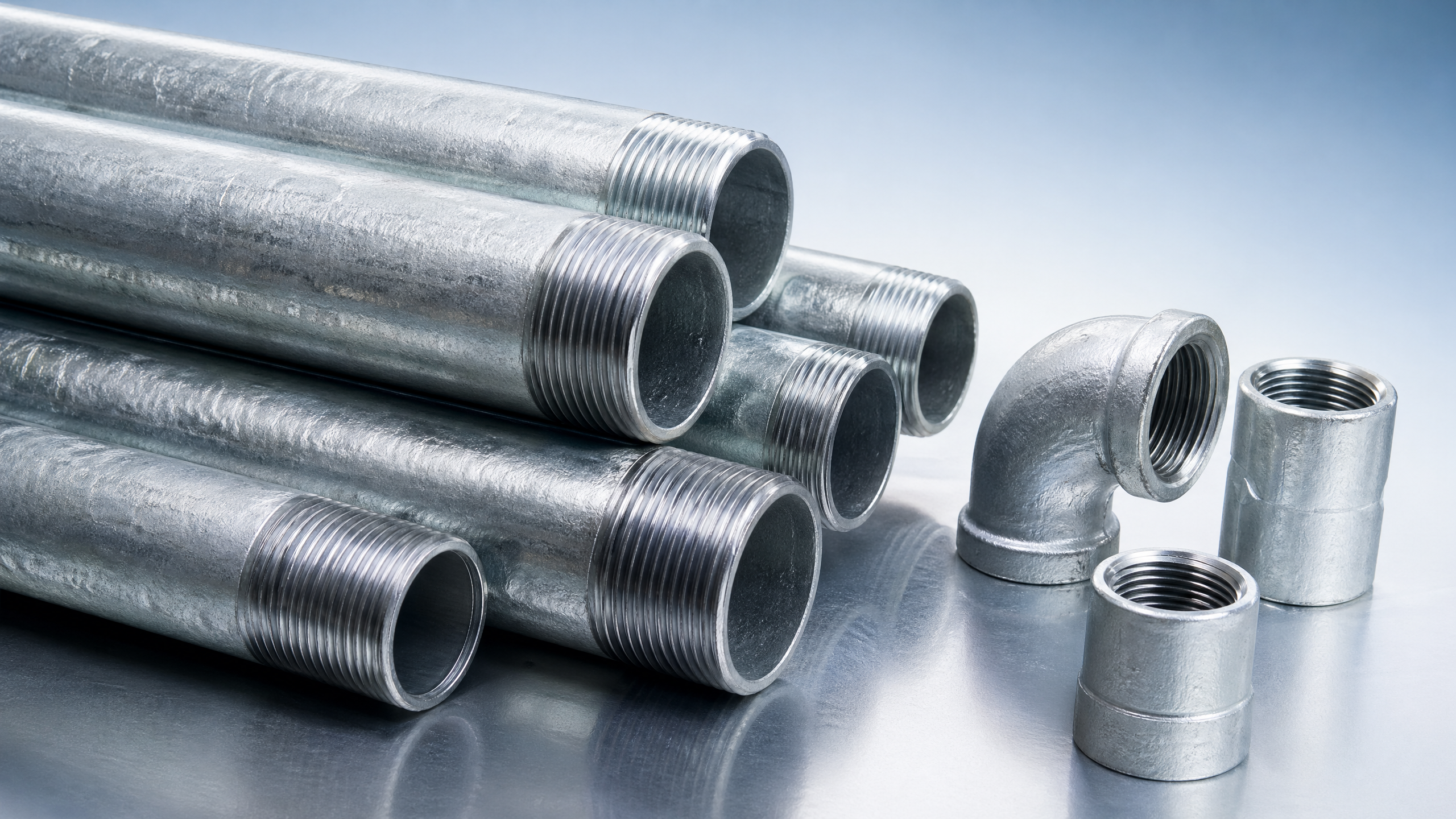 Tubo galvanizado para abastecimento de água: problemas comuns de rosqueamento