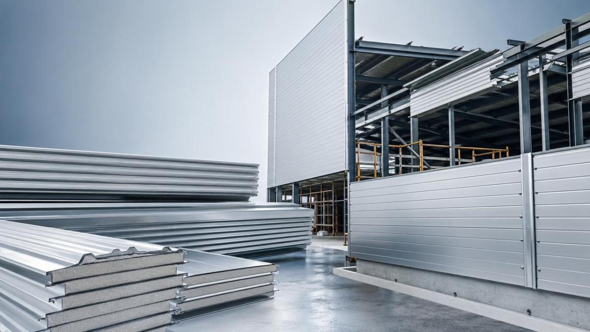Where steel sheet for construction performs best on site