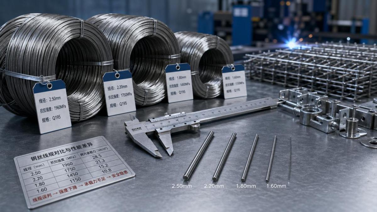 Steel wire gauge mistakes that lead to wrong performance calls