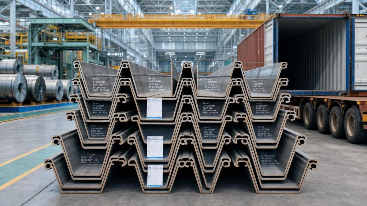 How to Select a Steel Sheet Pile Supplier for Industry