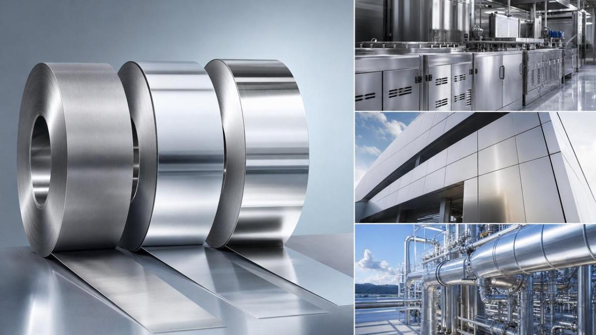 Stainless Steel Coil Grades Explained for Real-World Use