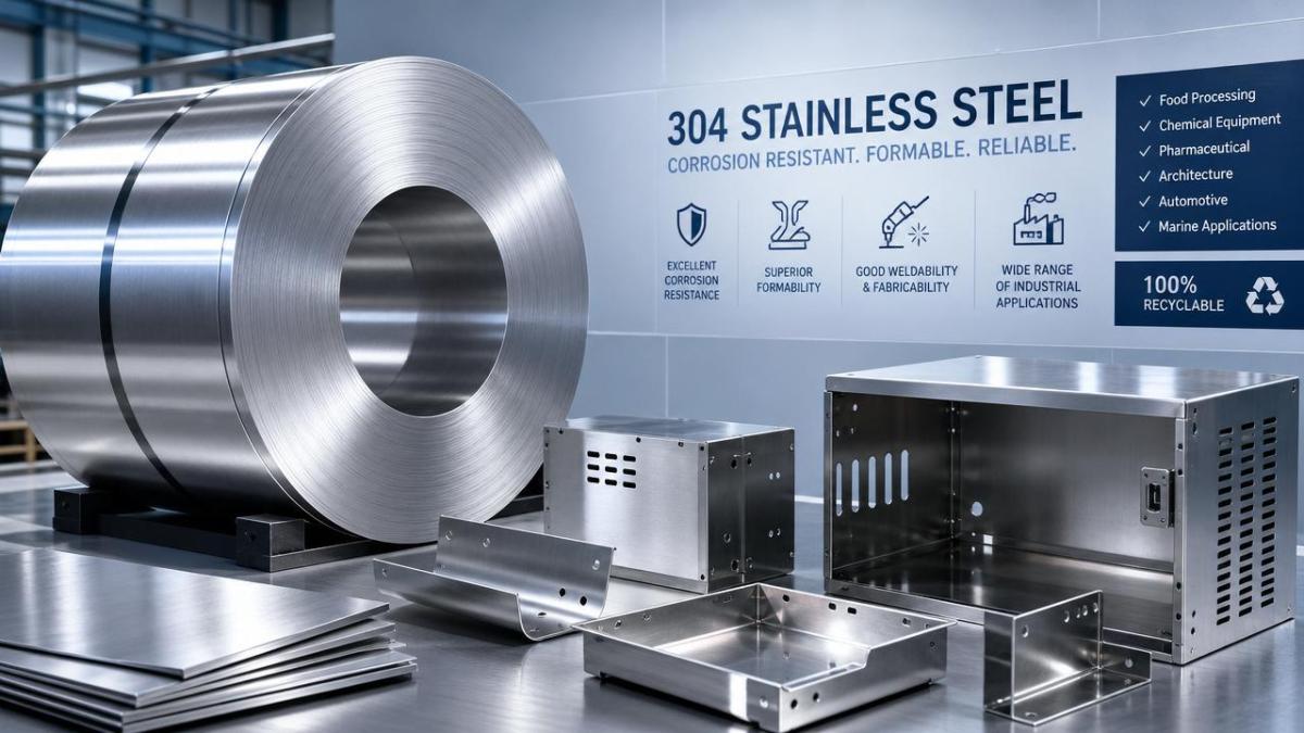 Stainless Steel 304 Coil: Key Uses and Performance Limits