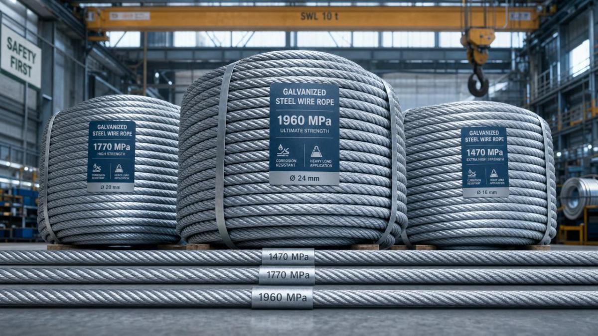 1470Mpa to 1960Mpa wire rope selection made simple 1470Mpa to 1960Mpa wire rope selection made simple