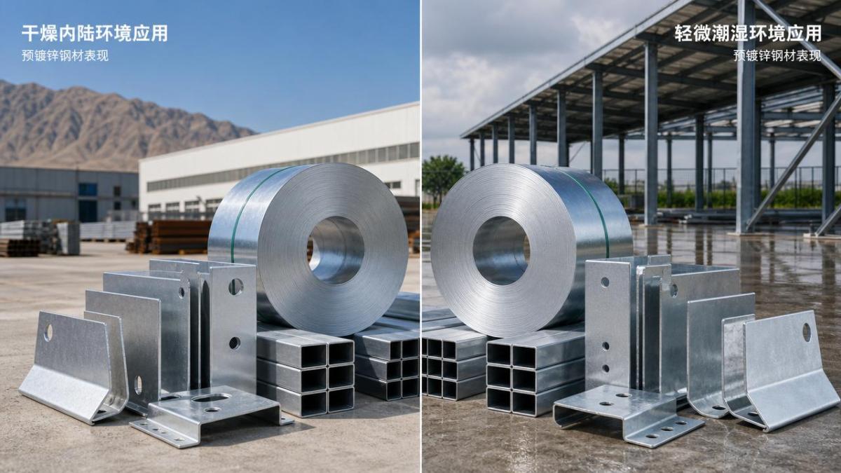 Is pre-galvanized steel enough for outdoor use?