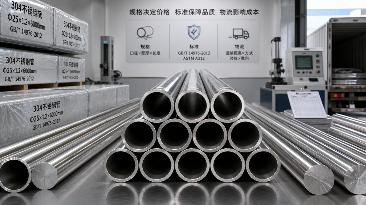 Why ss 304 pipe price per meter keeps changing