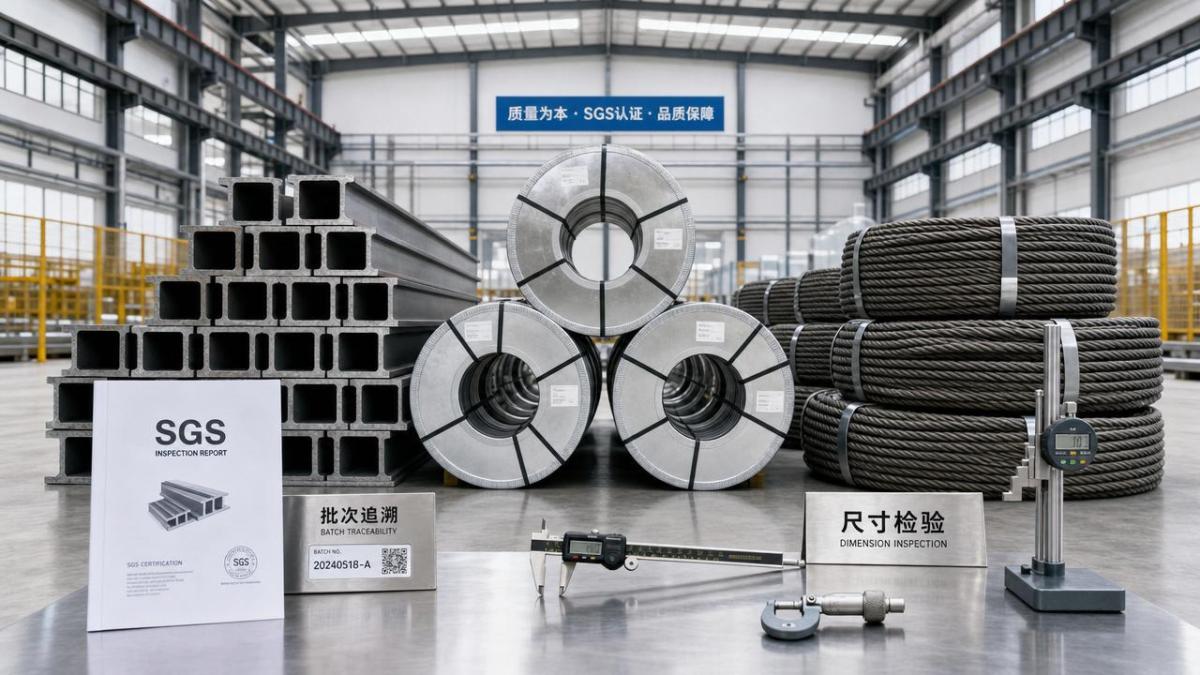 Does SGS certified steel always mean lower risk? Does SGS certified steel always mean lower risk?