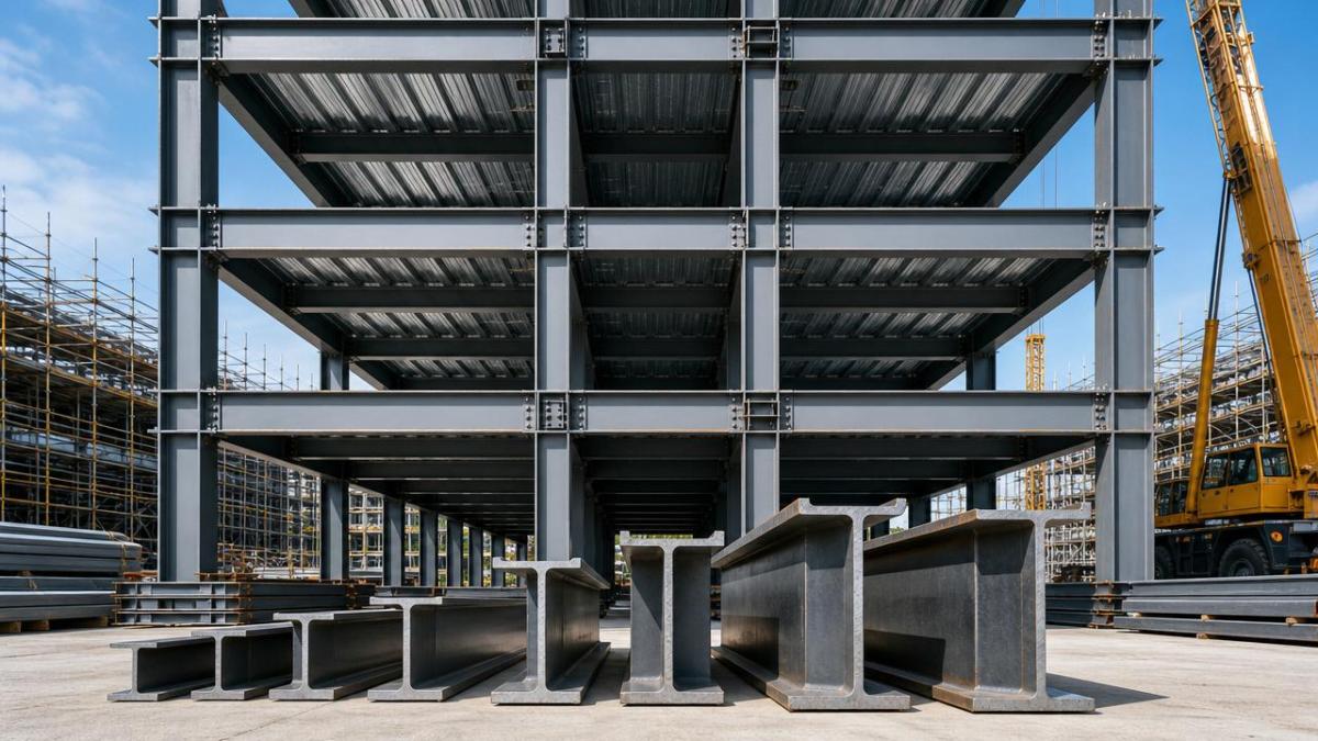 Structure H Beam Choice for Multi-Story Steel Frames