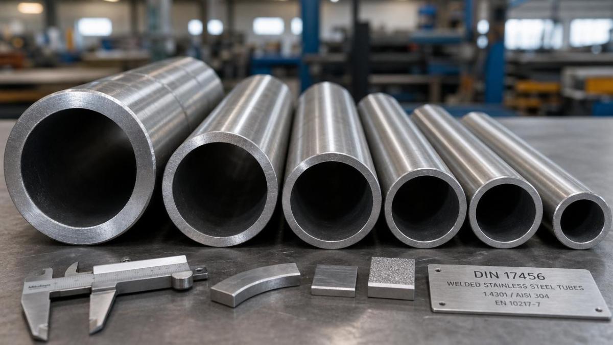 DIN 17456 stainless tube sizes and selection basics