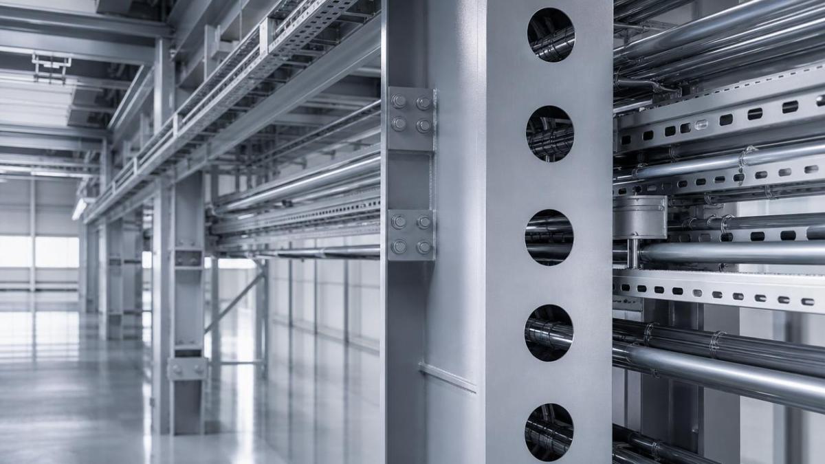 Is a Perforated Steel Beam Safer for Utility Runs?