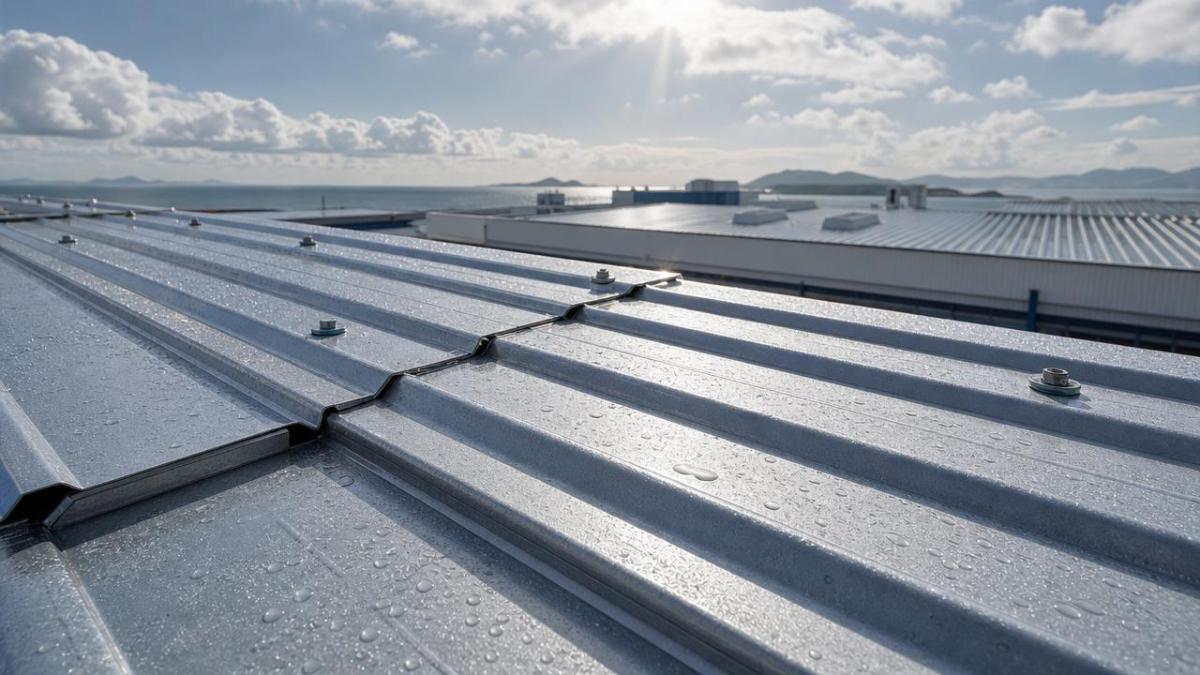 How to Choose Galvanized Sheet for Roofing in Coastal, Rainy, and High-Heat Areas Como escolher telhas galvanizadas para telhados em áreas costeiras, chuvosas e de alta temperatura