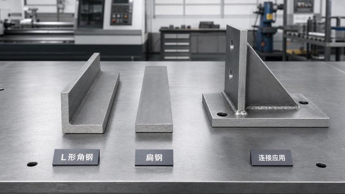 L Shaped Angle Iron vs Flat Bar: Which Fits Your Fabrication? L perfil angular em L vs barra chata: qual se adapta à sua fabricação?