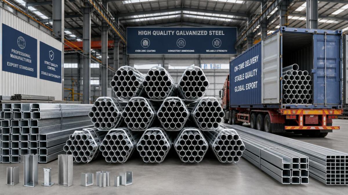 How to Compare Galvanized Steel Tube Suppliers Beyond Price Como Comparar Fornecedores de Tubos de Aço Galvanizado Além do Preço