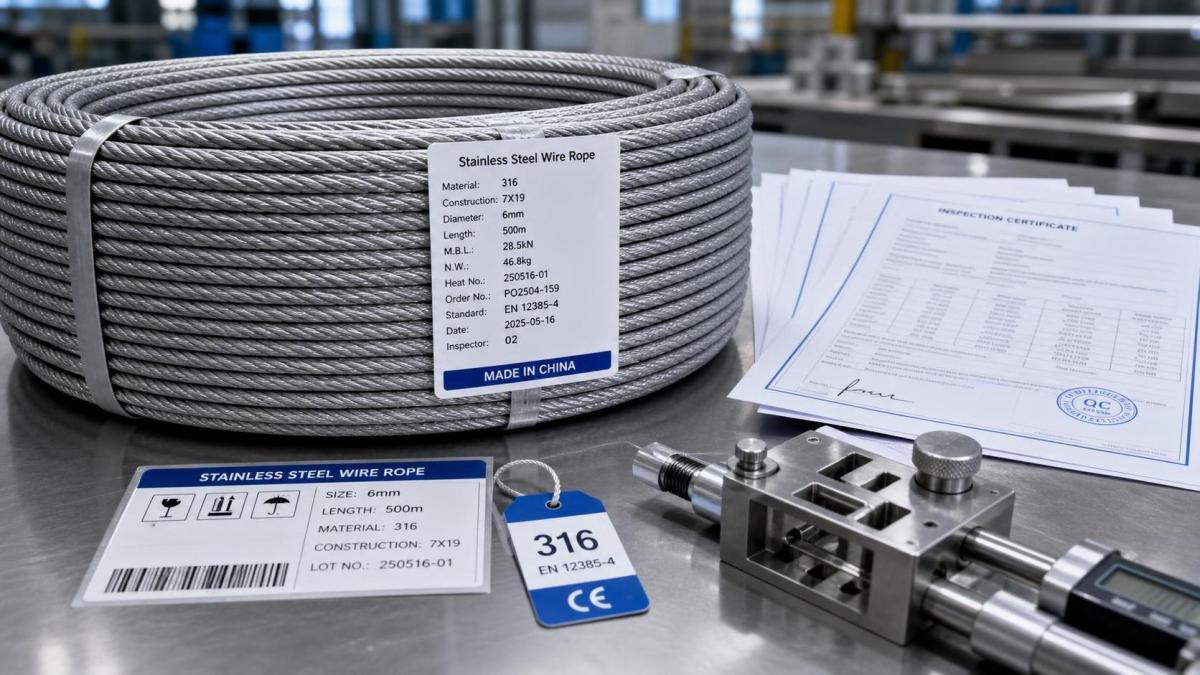 How to Compare a Stainless Steel Wire Rope Supplier Beyond Price Como comparar um fornecedor de cabos de aço inoxidável além do preço