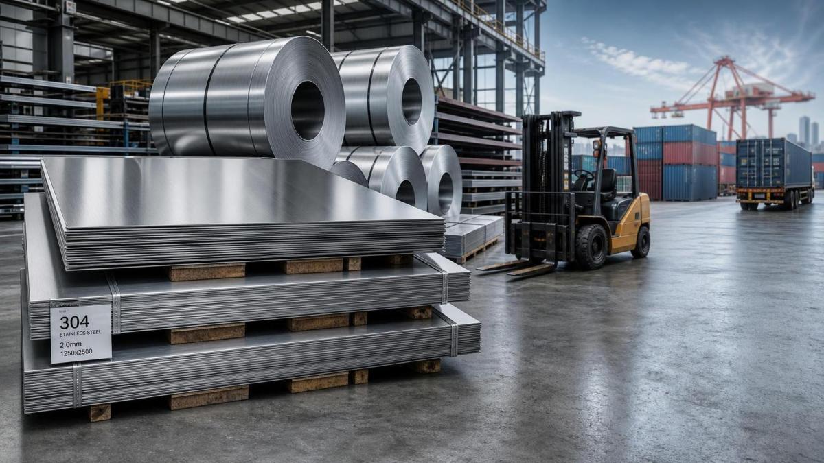 304 Stainless Steel Sheet Price in 2026: What Drives Cost Changes Preço da chapa de aço inoxidável 304 em 2026: o que impulsiona as mudanças de custo