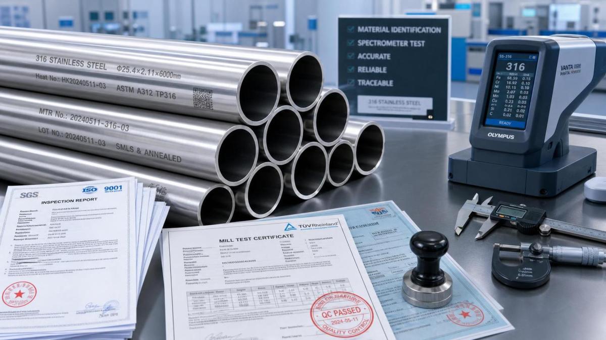 316 Stainless Steel Pipe Manufacturer: What Certifications Matter Most Fabricante de Tubos de Aço Inoxidável 316: Quais Certificações São Mais Importantes