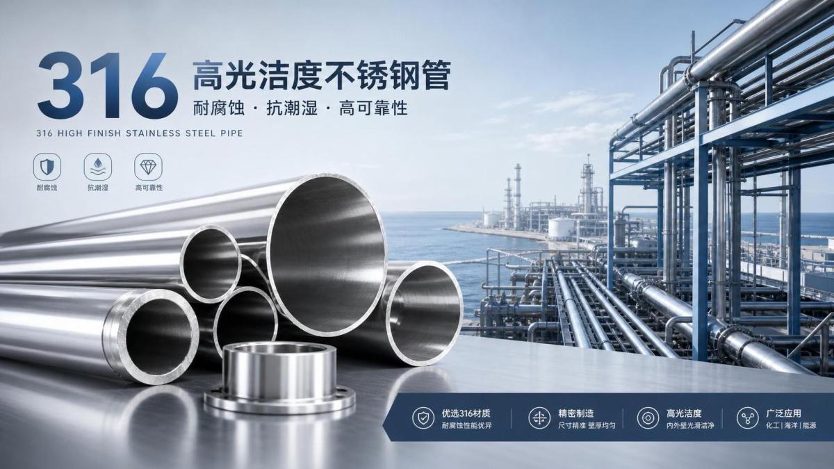 316 Stainless Steel Pipe Price: When Higher Cost Pays Off Preço do tubo de aço inoxidável 316: quando o custo mais alto compensa