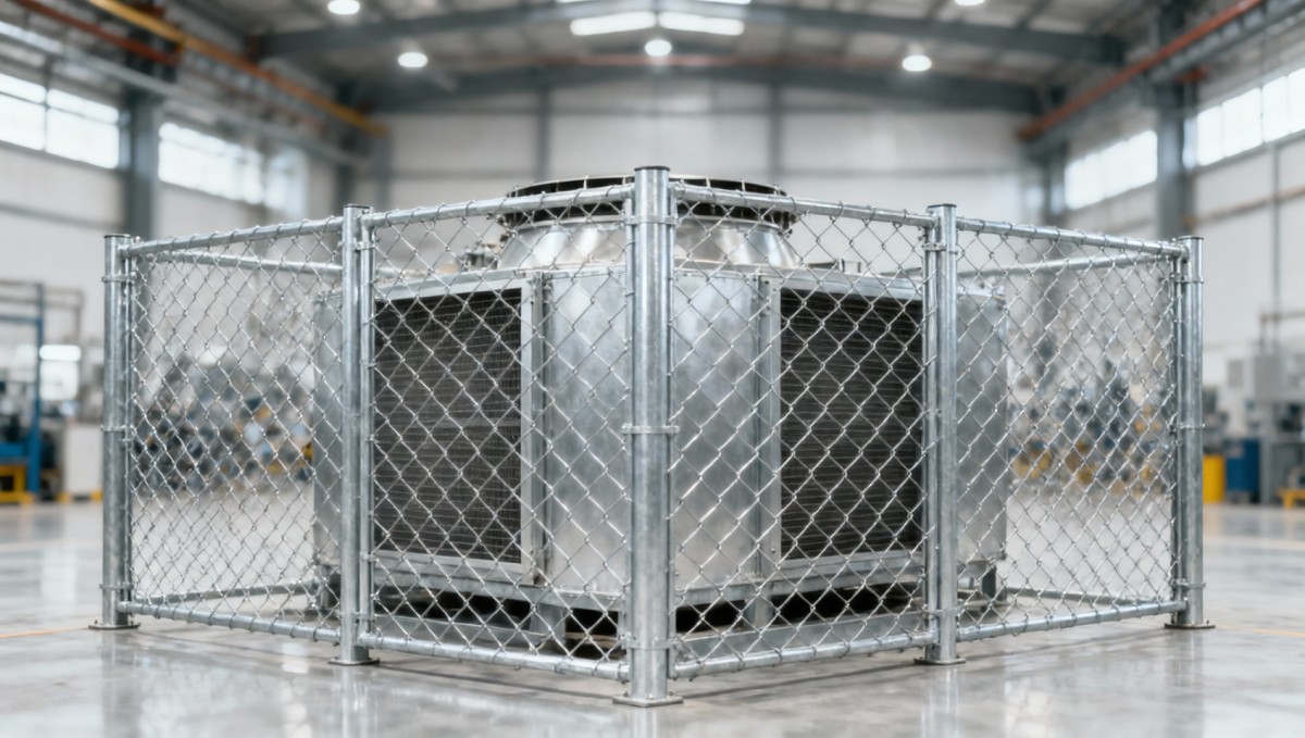 Onde a chapa de metal expandido galvanizado melhora o fluxo de ar e a segurança?