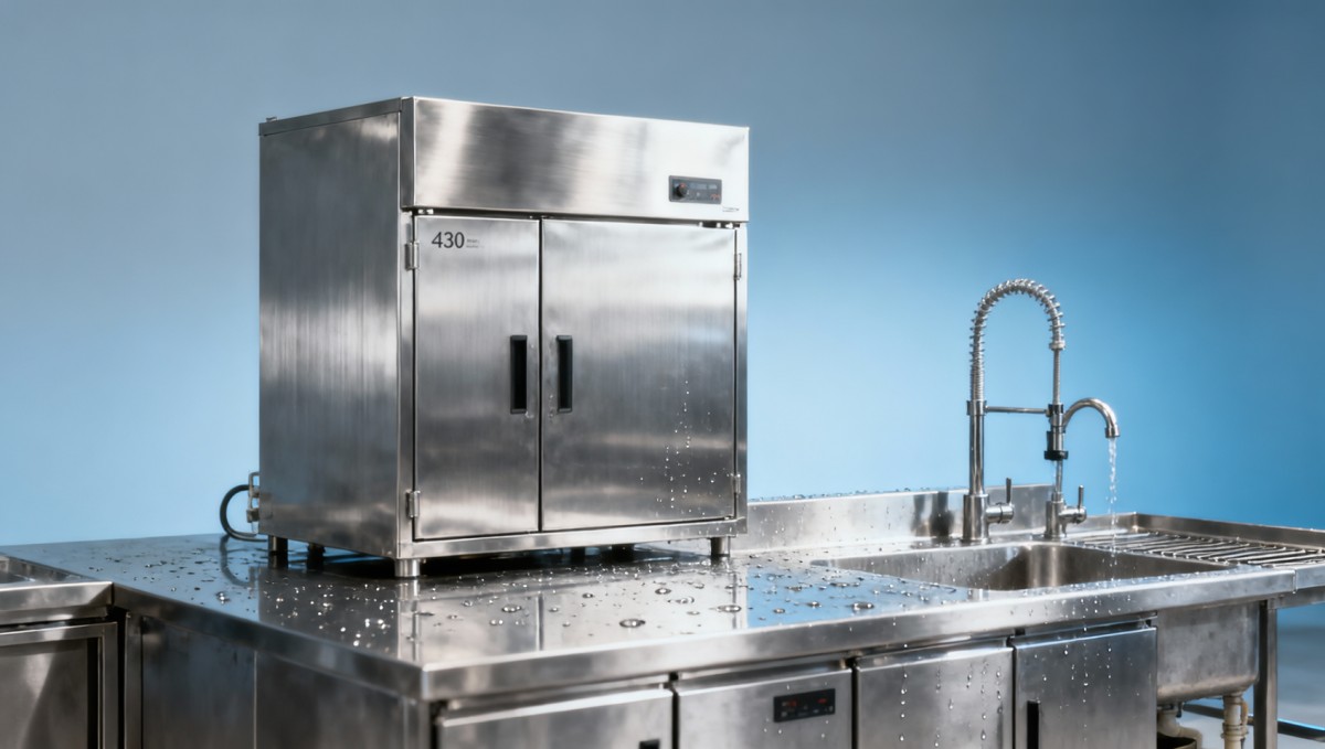 A chapa de aço inoxidável 430 é adequada para equipamentos de cozinha comercial?