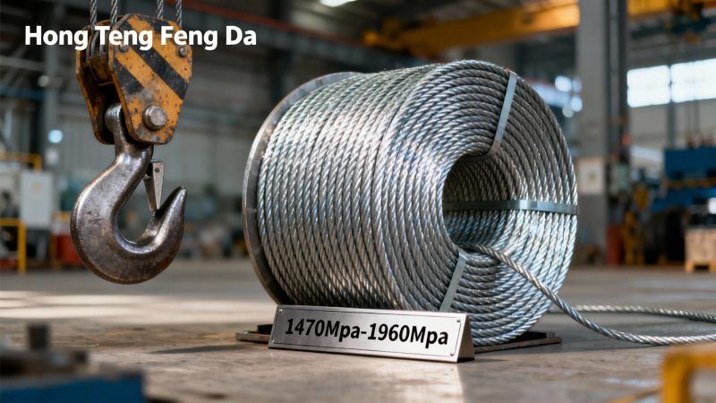 Galvanized Steel Wire Rope 1470Mpa to 1960Mpa: Selecting the Right Grade for Crane and Hoisting Applications 2025