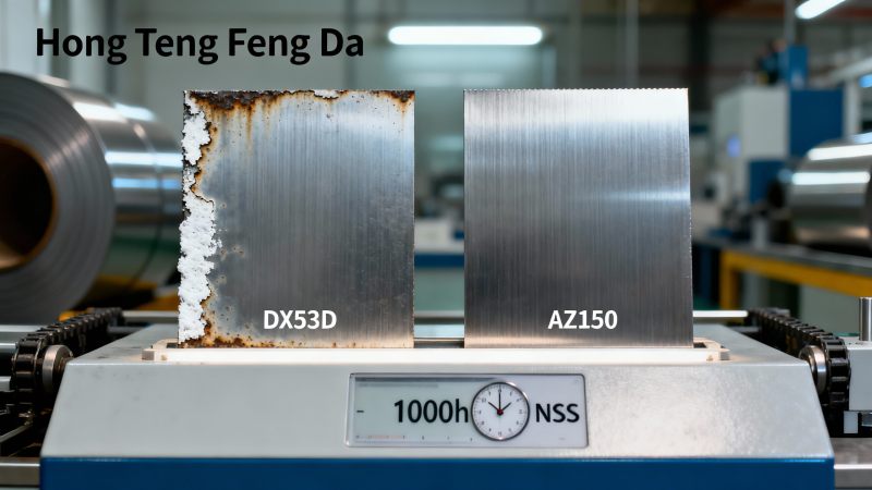 DX53D vs AZ150 Galvalume Steel Coil: Corrosion Test Results and ROI for Long-Span Structures 2025