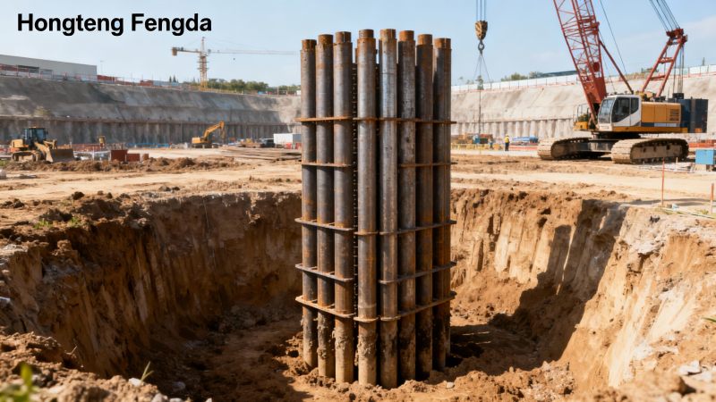 The Role of Steel Pile for Retaining Walls in Large Infrastructaure Projects