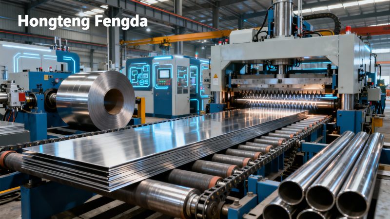 Company Expansion 2024: New Production Line for Stainless L Channel & Steel Tube Coil