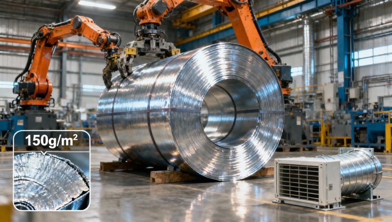 Z150 Steel Sheet Explained: Zinc Coating Thickness, Corrosion Resistance & Common Applications in HVAC