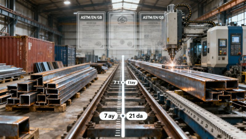 Standard vs Custom Steel Lead Time Comparison: What’s the Real Delay for Your Export Project in 2024?