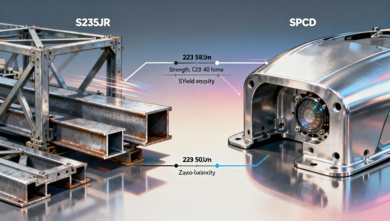 S235JR Steel vs. SPCD Steel: Which Is Better for Cold-Formed Industrial Components in 2024?