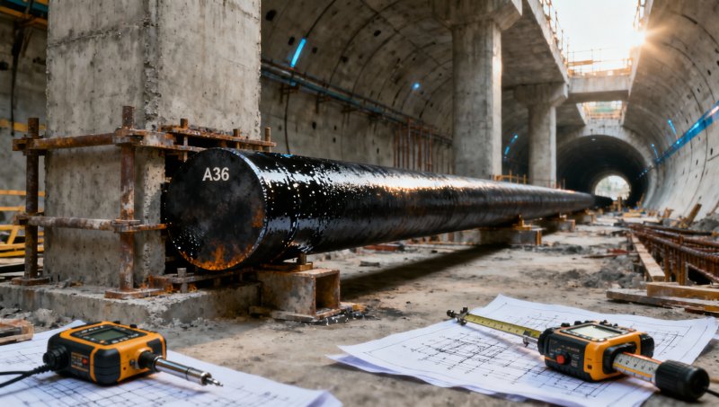 Why engineering project managers choose our A36 Carbon Steel Round Bar supplier in China — case study from Guangzhou Metro Phase IV