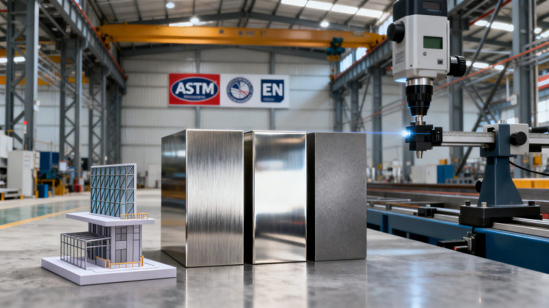 Stainless Steel Square Bar for Architectural Use: Finish Options, Tolerances & Compliance Standards