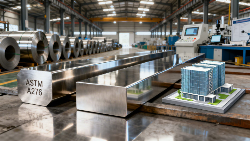 Stainless Steel Square Bar for Architectural Use: Finish Options, Tolerances & Compliance Standards