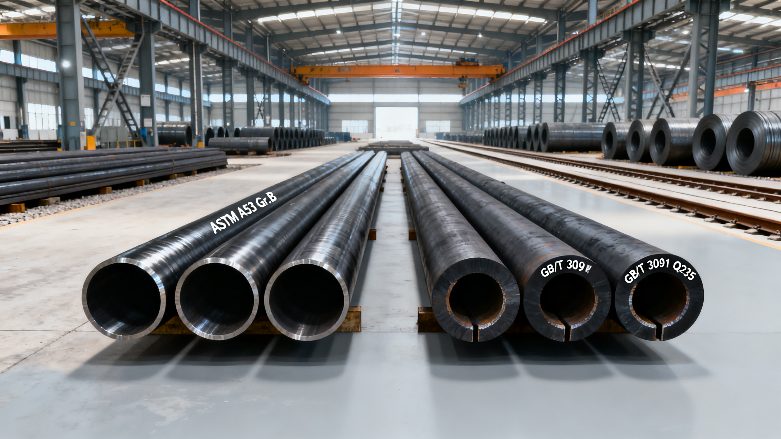 أنبوب أسود A مقابل ASTM A53: أيهما يلبي متطلبات تصنيف ضغط خط الأنابيب الخاص بك؟