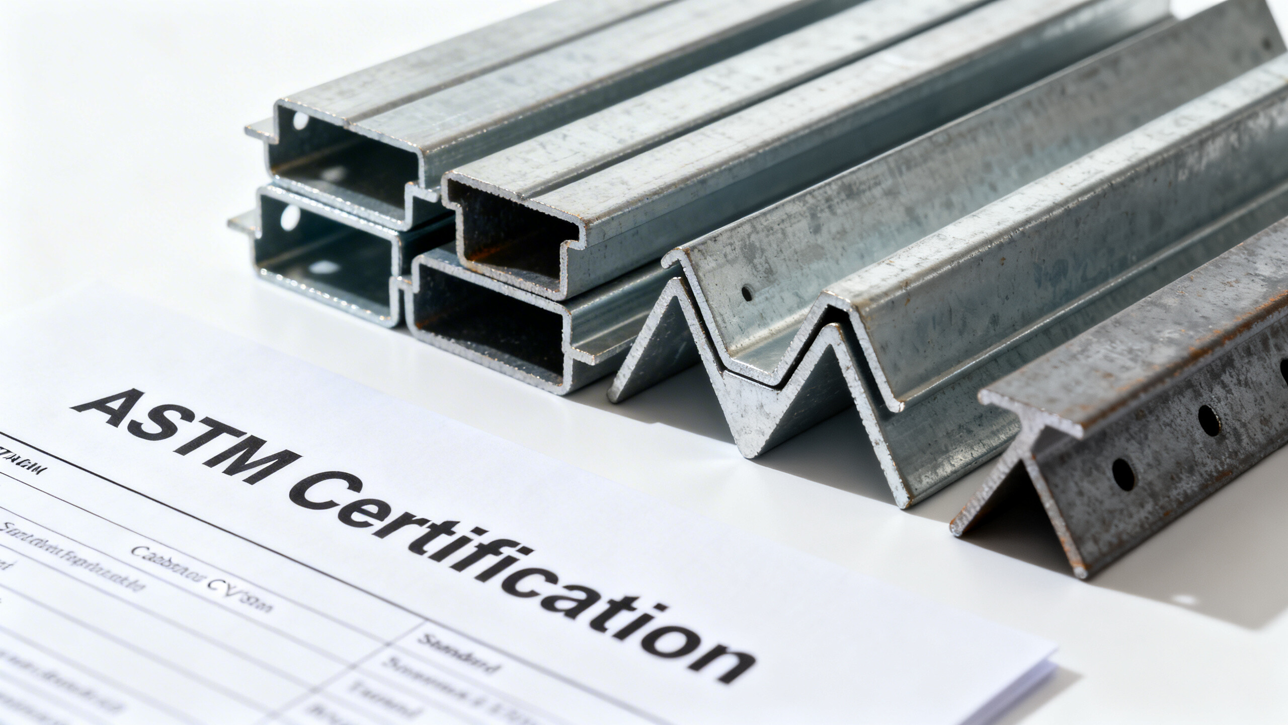 لماذا يهم شهادة ASTM للمقاطع الفولاذية للحصول على موافقات المباني الجاهزة — وكيفية طلبها
