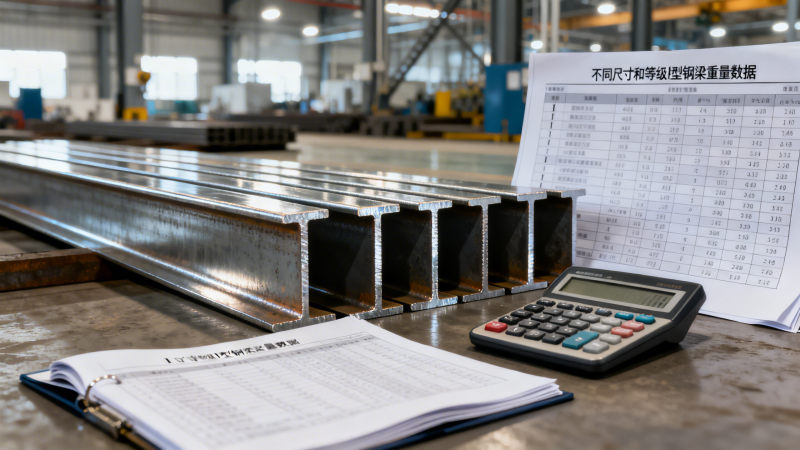 Beams Weight Calculator: Quick Reference Chart for Common I-Beam Sizes & Grades