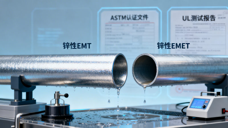 Galvanized Electrical Pipe vs Rigid EMT: Which Meets NEC 2026 Requirements for Wet Locations?