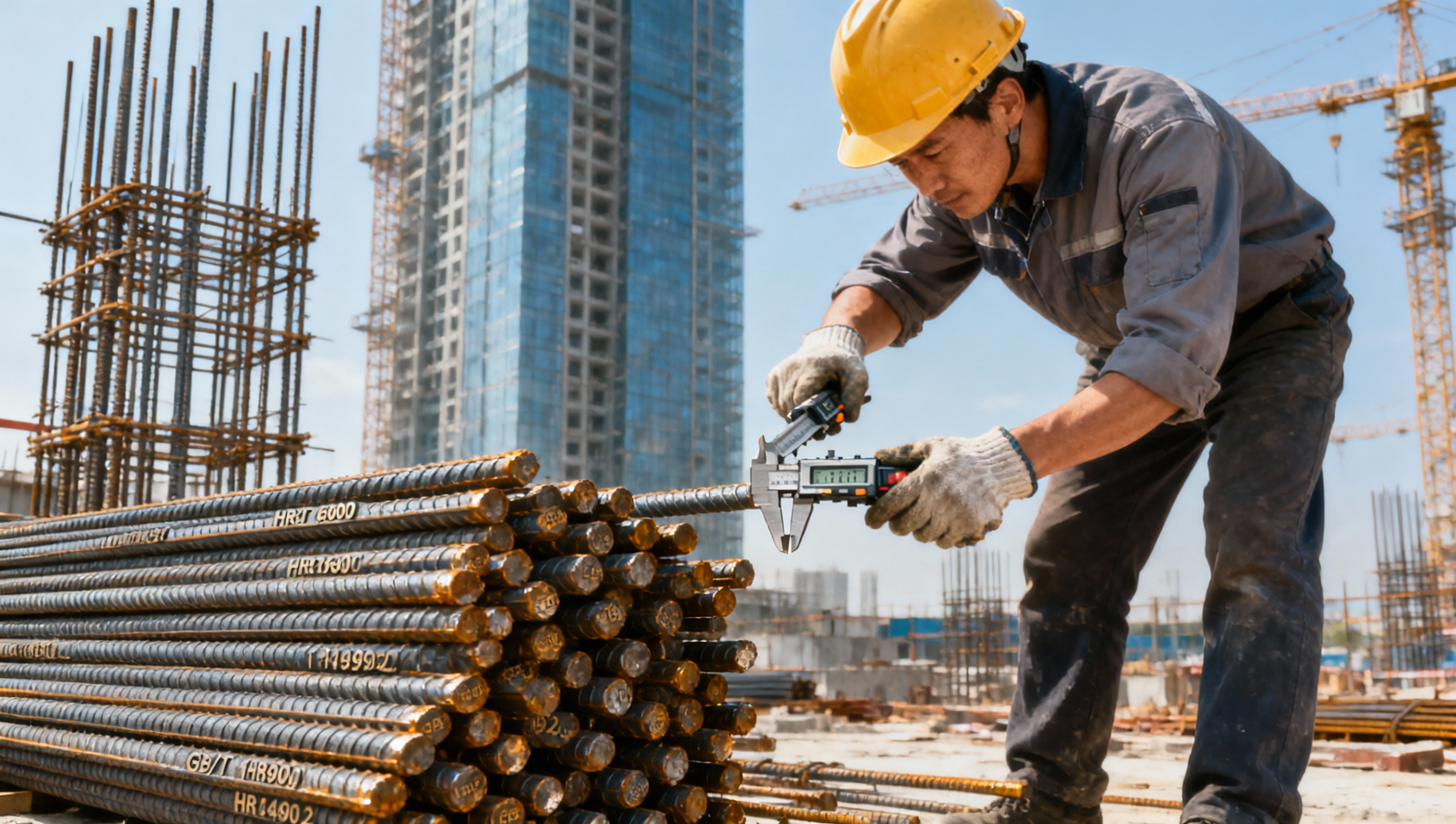 حديد تسليح HRB600: هل يستحق السعر المميز؟ تحليل العائد على الاستثمار لمشاريع الأبراج العالية (بيانات 2026)