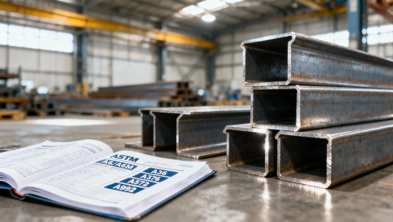 معايير ASTM للصلب الزاوي مقابل القنوات: مرجع مقارن لمعايير ASTM A6|A6M وA36 وA572 وA992