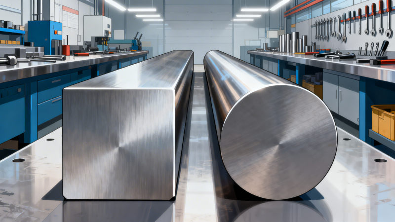 Steel Square Rod vs Steel Round Bar: When to Choose Which for Fabrication Projects?