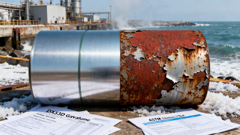 Why DX53D Galvalume coils underperform in coastal infrastructure? 3 material mismatch risks revealed