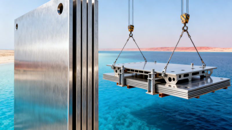 How project managers in Saudi Arabia budget for stainless flat plate for marine applications — including coating, lifting, and thermal stress allowances