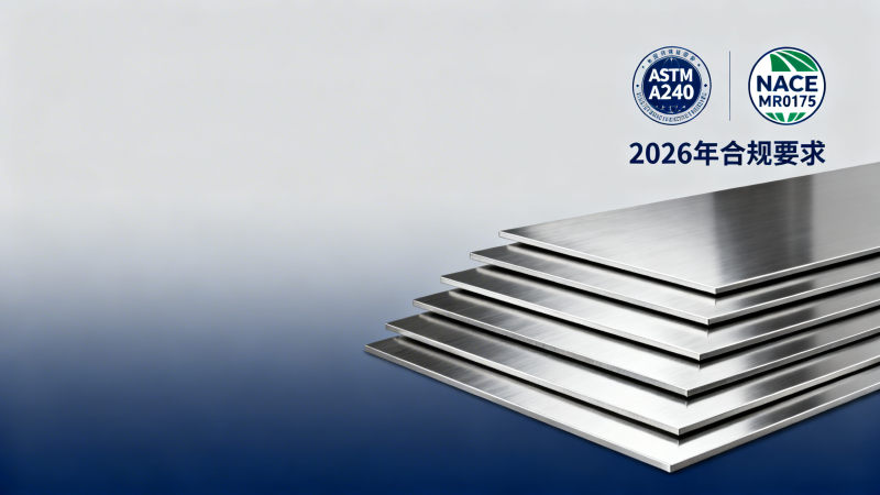 Stainless steel metal plates for oil and gas industry: 2026 compliance checklist — NACE MR0175, ASTM A240, and hydrotest requirements