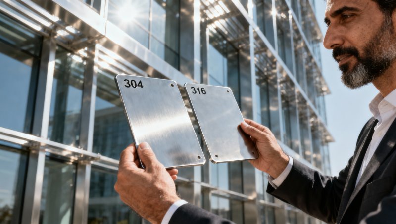 Flat plate stainless steel for architectural design: What it is, key grades (304 vs 316), and why corrosion resistance matters in façades