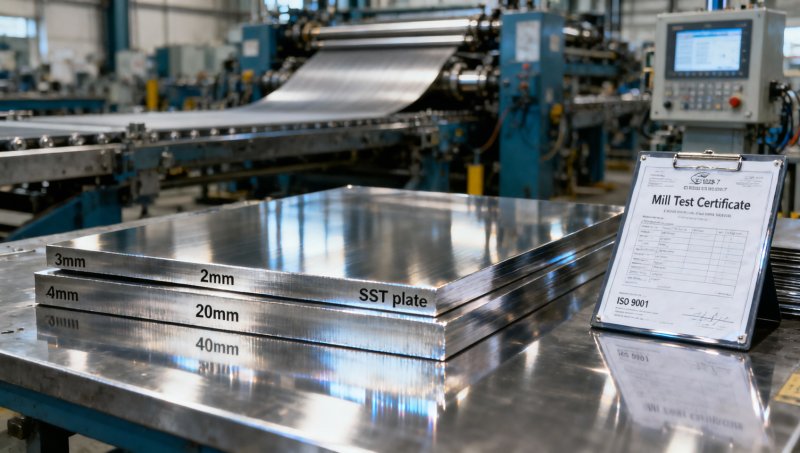SST plate manufacturer in Southeast Asia: Top 3 certified suppliers with ISO 9001 & EN 10028-7 compliance