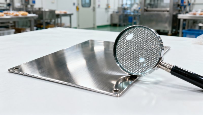 Can sst plate for food processing industry pass FDA and EC 1935|2004 compliance without surface passivation?
