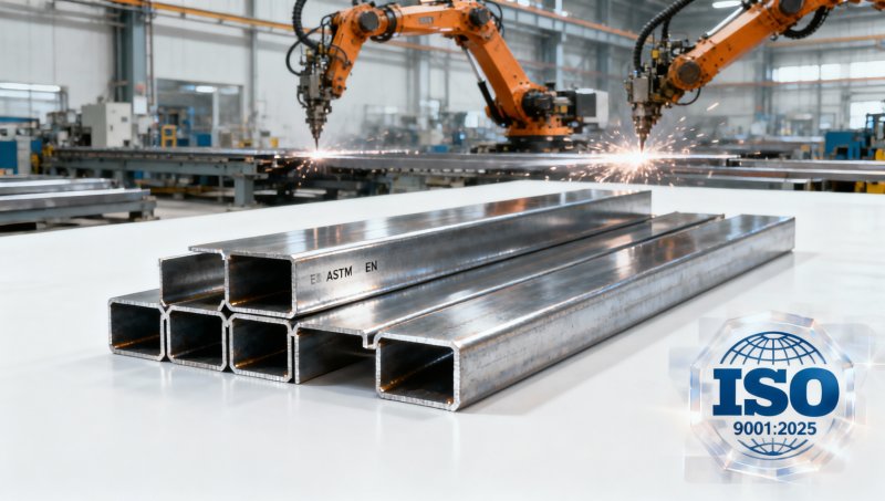 What steel angle manufacturer in China passed ISO 9001:2025 and delivered within 22 days on average last year