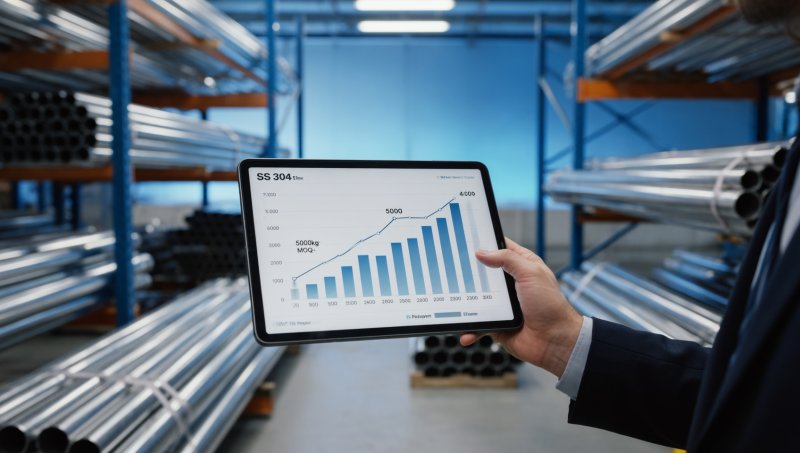 How ss 304 tube price bulk order changes with MOQ thresholds above 5,000 kg in Q2 2026