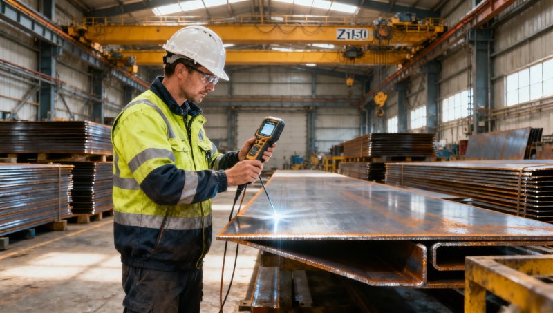 How Z150 steel sheet for shipbuilding achieves through-thickness ductility without post-rolling heat treatment