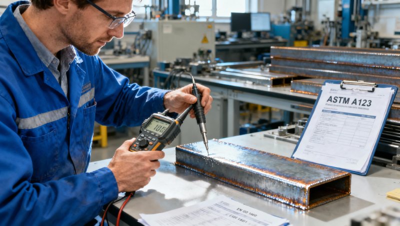 What ASTM A123 and EN ISO 1461 really require for hot galvanizing—beyond just 'zinc coating' ما الذي تتطلبه مواصفات ASTM A123 وEN ISO 1461 فعليًا للتغليف بالزنك الساخن - أكثر من مجرد 'طلاء الزنك'